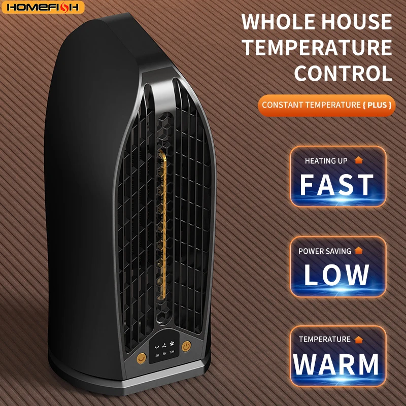 Portable Desktop Heater Home Use Quick Heating Electric Warmer for Bedroom Living Room Dormitory Foot Warmers