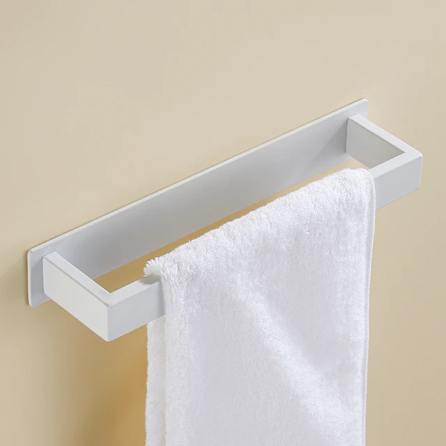 Kitchen Paper Towel Holder, Adhesive, Bathroom Towel Bar, No Drill Towel  Holder, Bathroom Paper Roll Holder - AliExpress