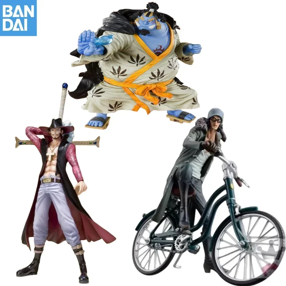 

Original Bandai Figuarts ZERO Anime One Piece Jinbe Dracule Mihawk Kuzan 20th Anniversary Figure Toys Kids Model Birthday Gifts