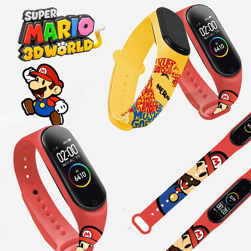 Электронные часы в стиле Super Mario цифровые светодиодные спортивные