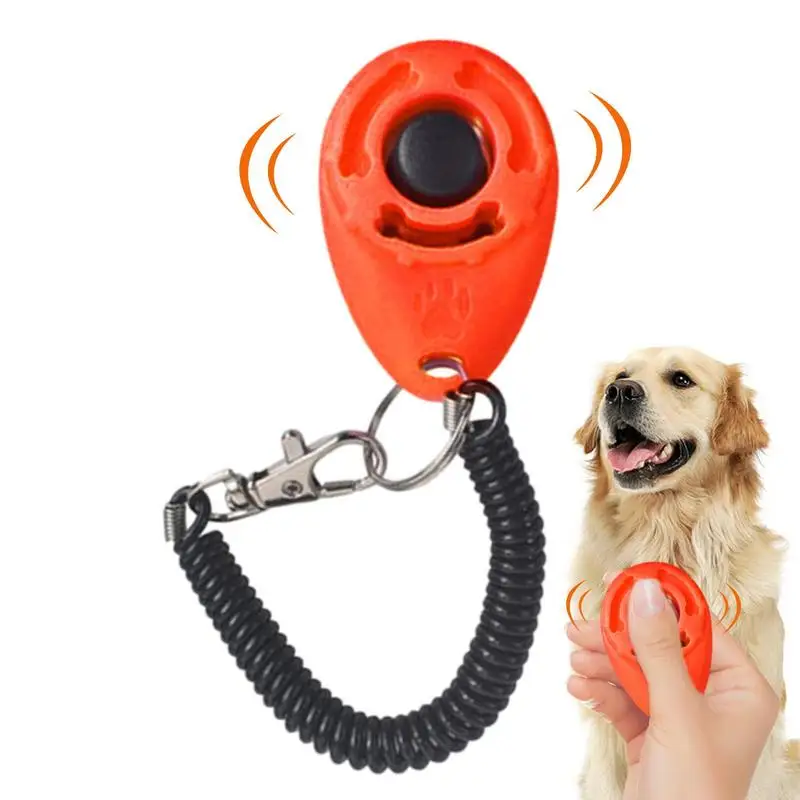 

Dog Clicker Flexible Dog Training Clicker Pet Cat New Dogs Click Trainer Aid Tools Multi-Function Dog Repeller Pet Supplies