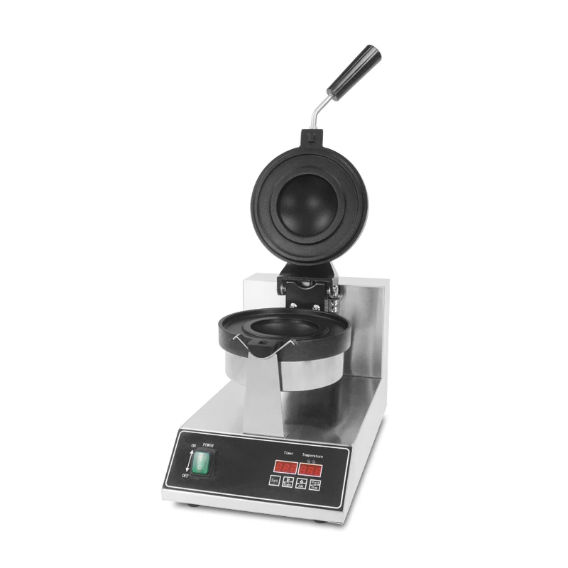 Commerciale Rotary Ice Cream Hamburger Maker Burger Gelato Panini Press Machine Waffle Baking Machine Semlor Paczki Krapfen Baker