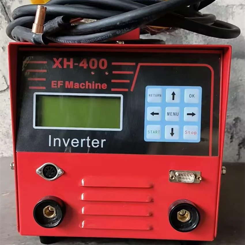 400 Fully Automatic PE Tube Welding Machine Gas Pipeline Butt Welding Machine Hardware Cloth Skeleton Tube Electric Welder