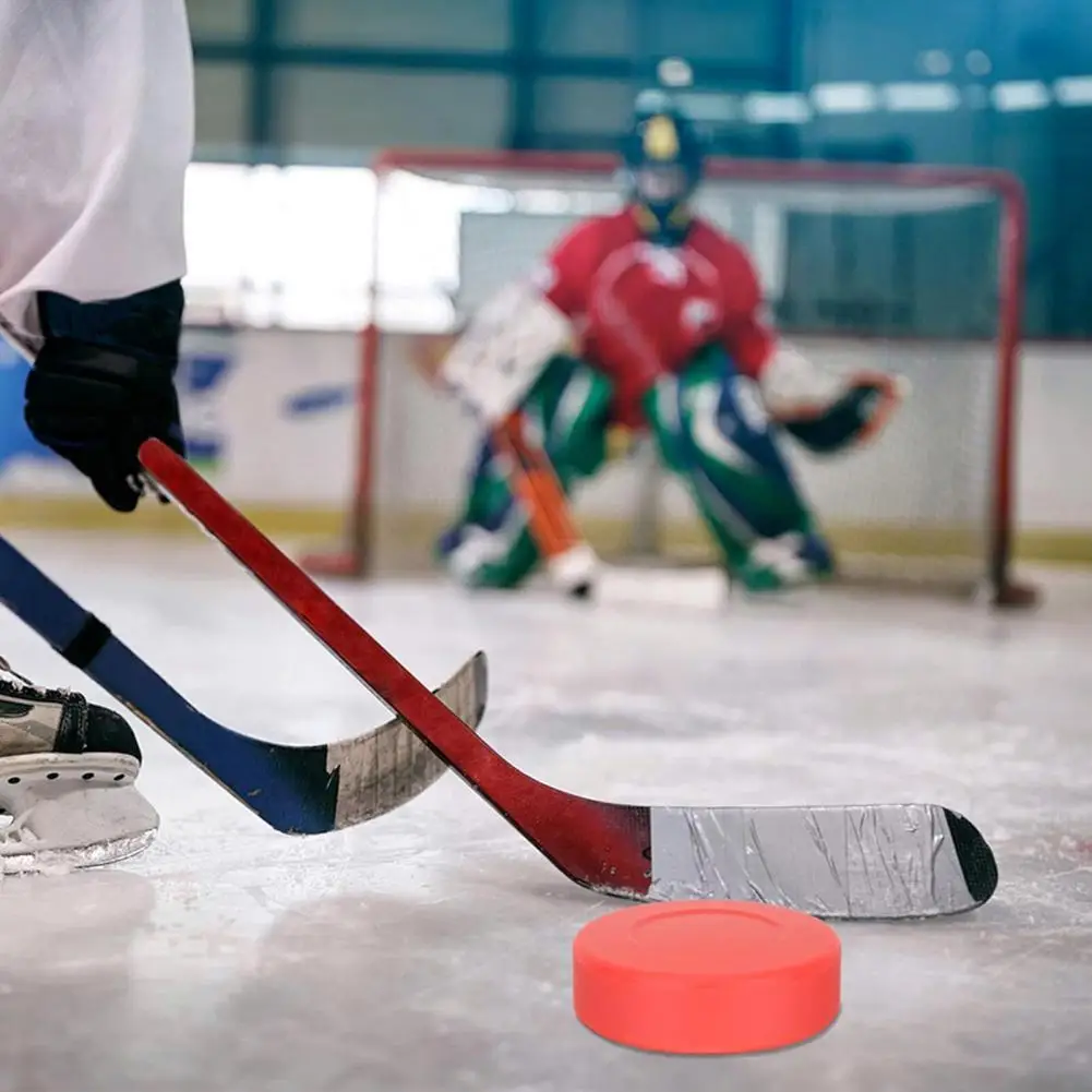 Smooth Glide Puck Noise-reducing Hockey Puck Professional Ice Hockey Set for Indoor Training Classic for Kids