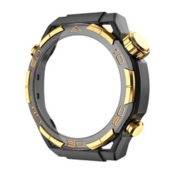High Quality Sturdy PC Hollow Out Case - Protective Bumper Cover Accessories for ApplicableGT5 46mm (01High - end gold mode)