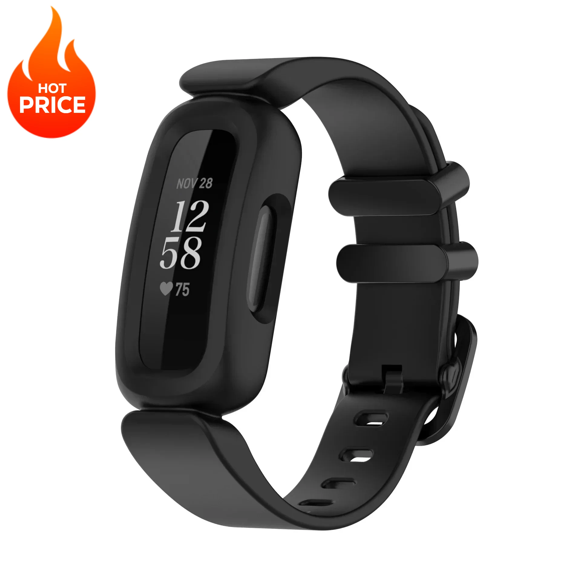 Soft Silicone Replacement Wristband for Kids - New Strap for Fitness Tracker Watches