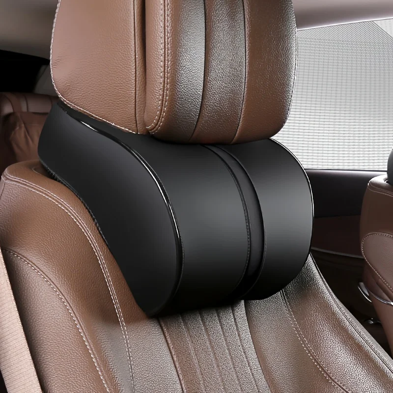 Luxurious Memory Foam Car Headrest Pillow - Ergonomically Designed for Ultimate Comfort and Long-Lasting Plushness