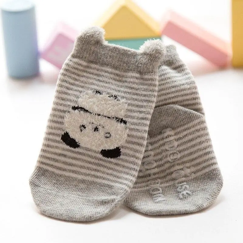 Baby Cotton Socks Autumn Winter Warm Cartoon Newborn Anti Slip Infant Floor Thickening Sock Little Girls Boys Christmas Gift