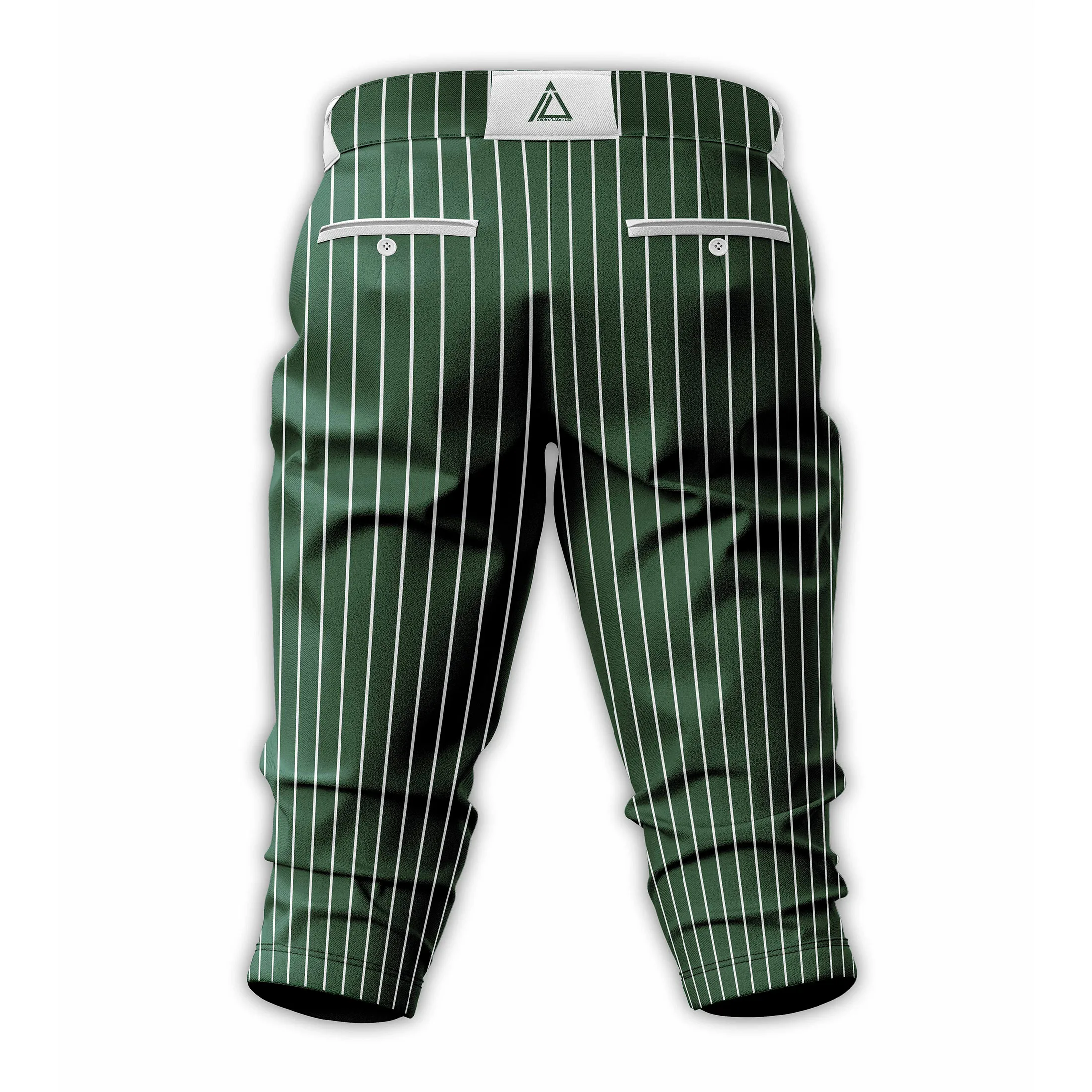 Mens and Womens Professional Softball Game Baseball Shorts Basic Stripes Middle Pants