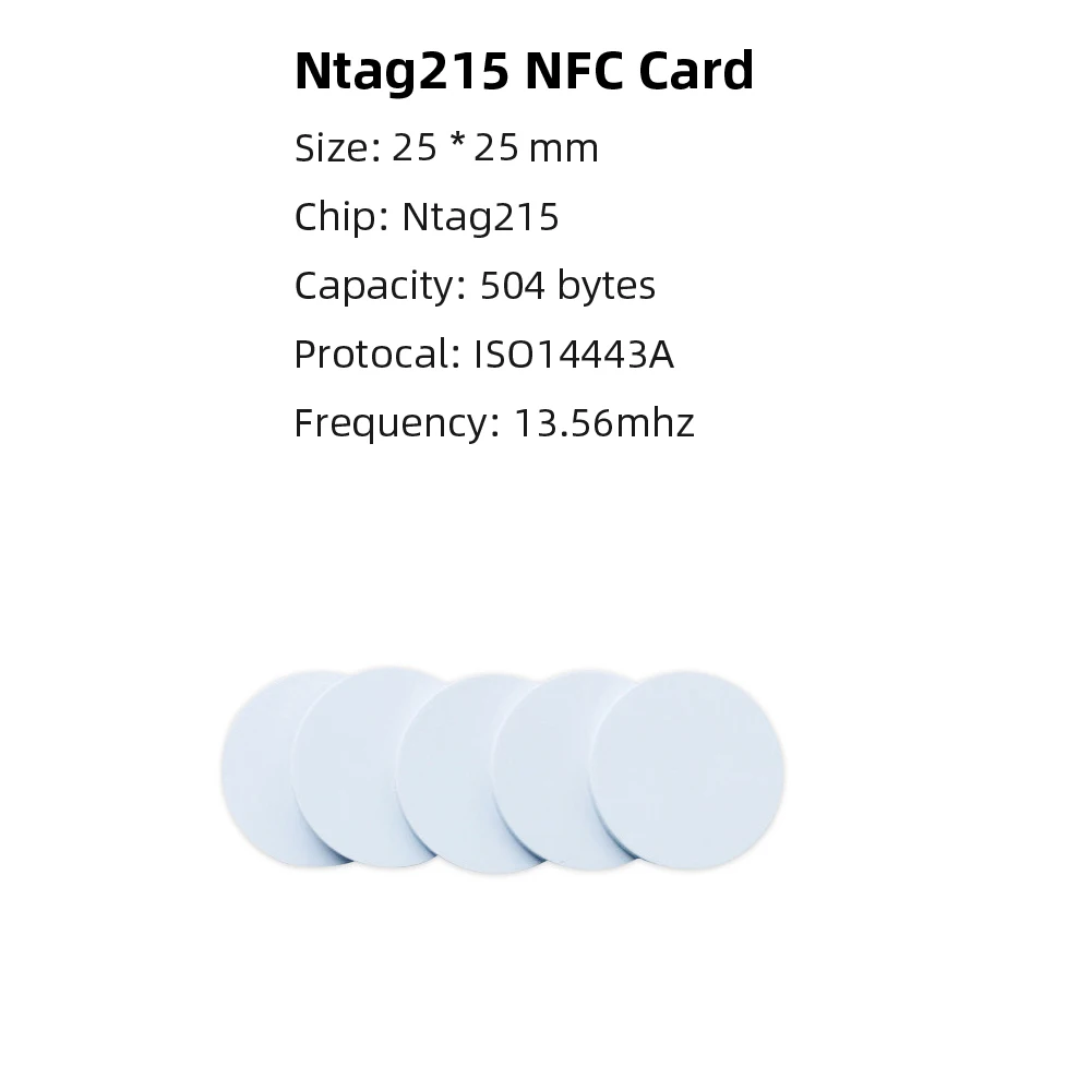 Рисунок 4 - NFC карта Ntag215 карты монеты значок 215 чип ключ 13