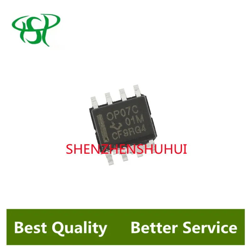 10 Pz Op07 Op07Cp Op07Dp Dip-8 Op07C Op07D Soic-8 Op07Cdr Op07Ddr Op07Csz Op07Drz -Reel7 Amplificatori Operazionali Di Precisione Ic Smd