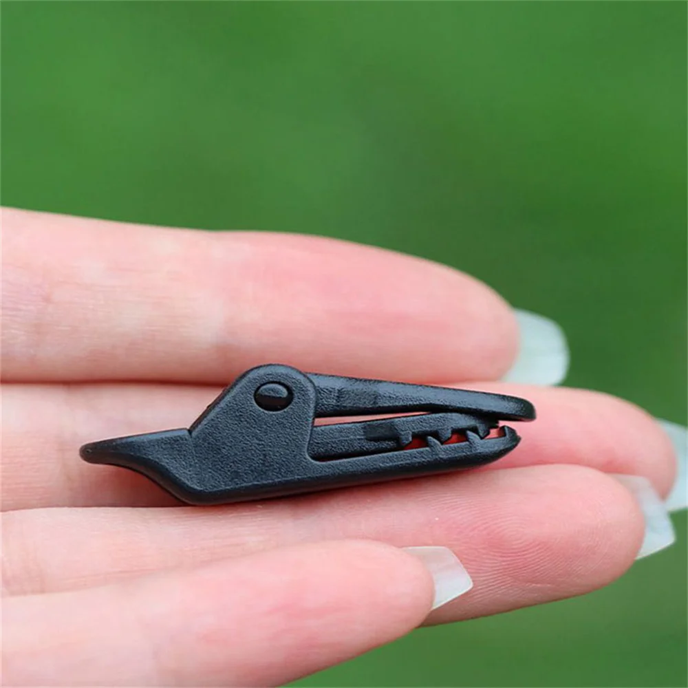 Camping tent clips 10/20pcs windproof fasteners for tent grip hooks outdoor shade net fixing