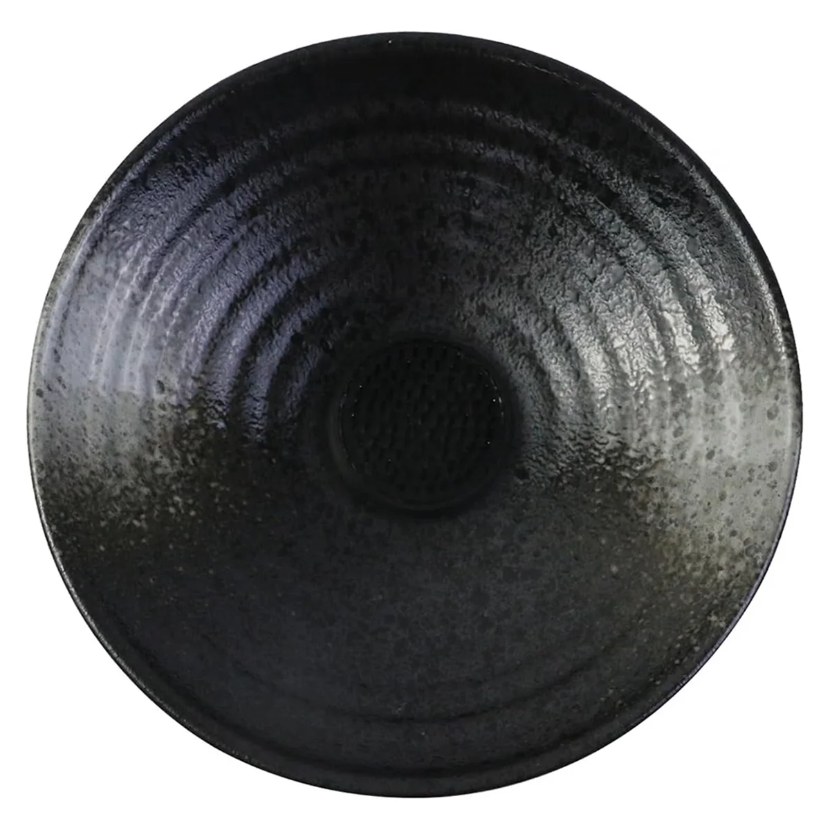 Ikebana Vase Kit, Ceramic Ikebana Bowl and Metal Flower Kenzan, with Needle Straightening Tool Black 4
