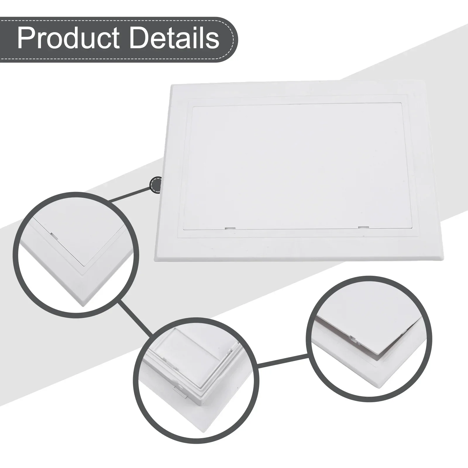 Switch Panel High Quality ABS Door Hinged Access Hatch Inspection Port Wall Push-Type Inspection Port Household Hardware
