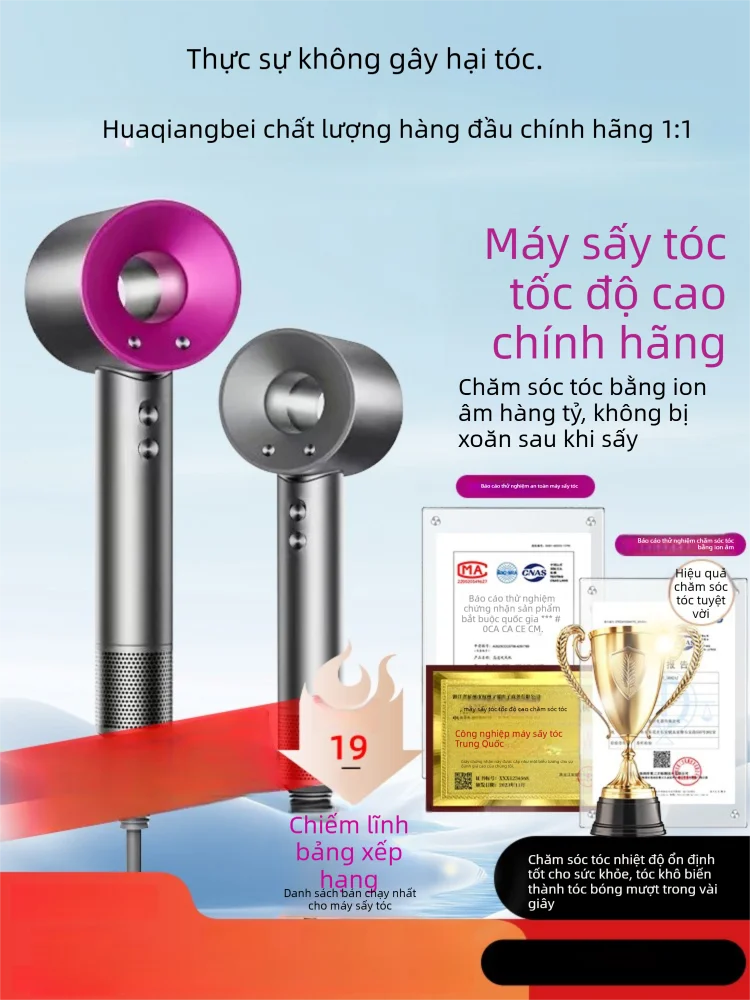 Negative Ion Haircare Quiet Quick Drying Power Hair Dryer