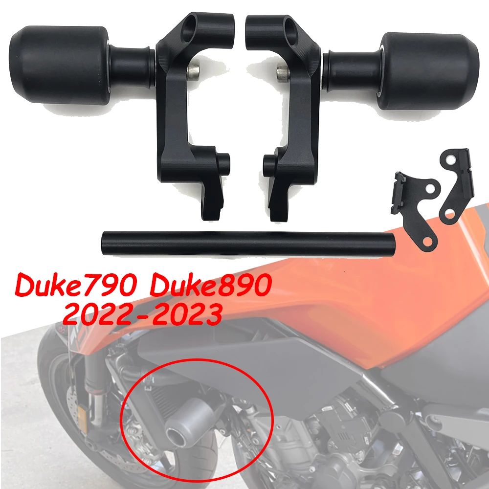 

Motorcycle CNC Aluminum Frame Slider Crash Pad Guard Cover Slider Protector For KTM Duke790 Duke890 Duke 790 890 2022-2023