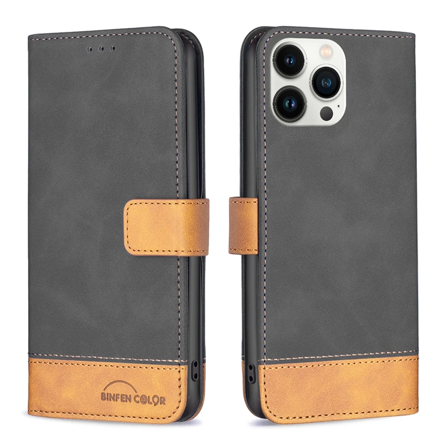Фото Кожаный чехол Wallte с магнитной застежкой для iPhone 14 Pro Max 13 Pro Max 12 Pro Max 11 Pro Max SE 2022 2020 X XR XS Max 8 Plus 7 Plus №5