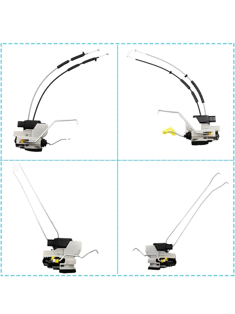 Vorne Links Rechts Hinten Links Rechts Türschloss Latch Antrieb Montage für Kia Morning Picanto 2011-2014 OEM 81310-1Y030 81320-1Y030 – Detail 1