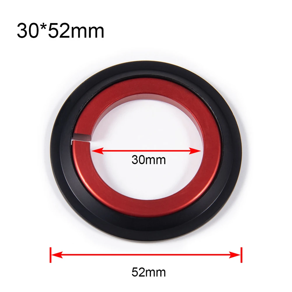 Mountain Bike Tapered /straight Tube Conversion Crown Race Ring Front Fork Bottom Base 39.8mm/30mm Adapter Cycling Accessories