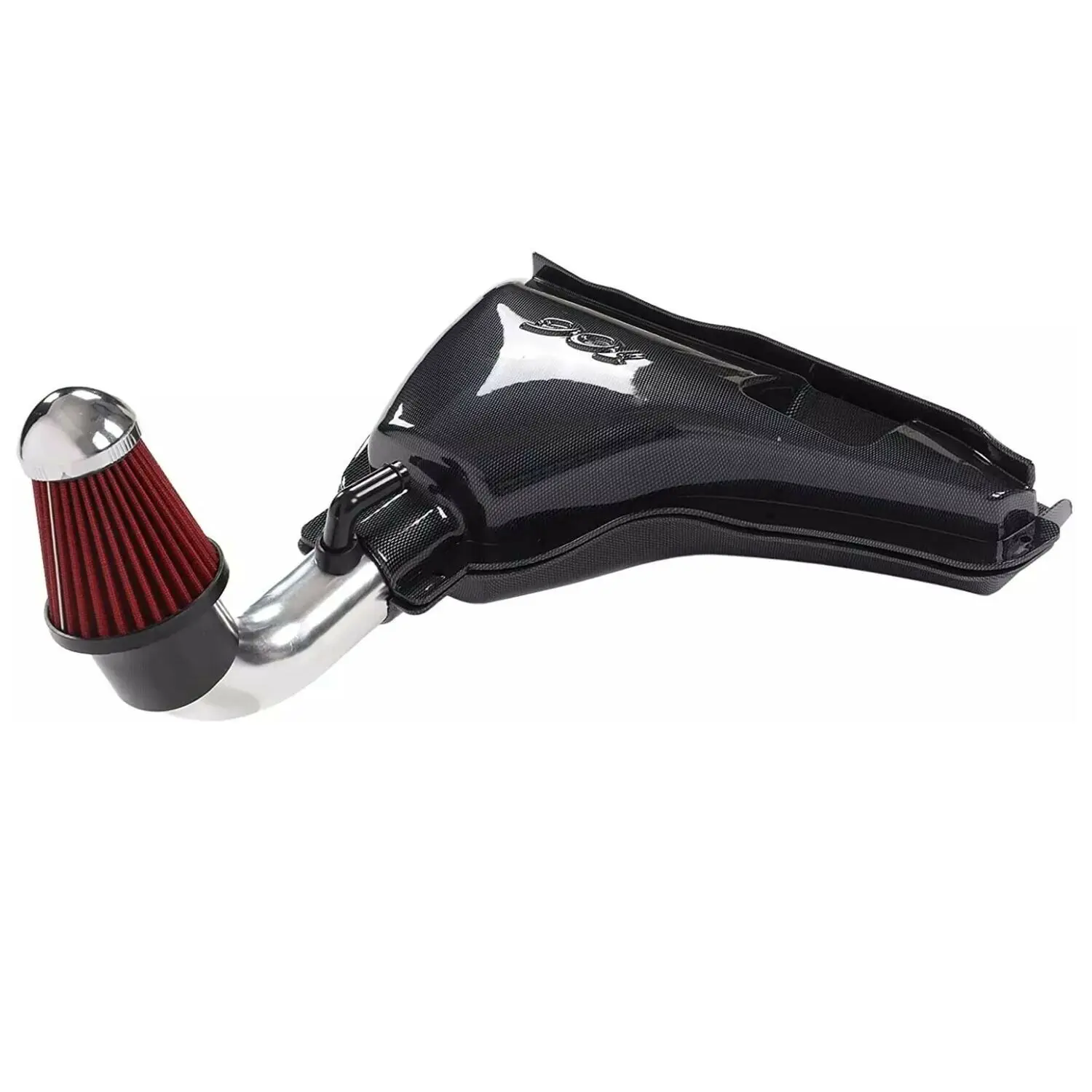 Car High Flow Air Inlet Systems Intake Box Air Filter Carbon Fiber Style For Peugeot 106 VTS