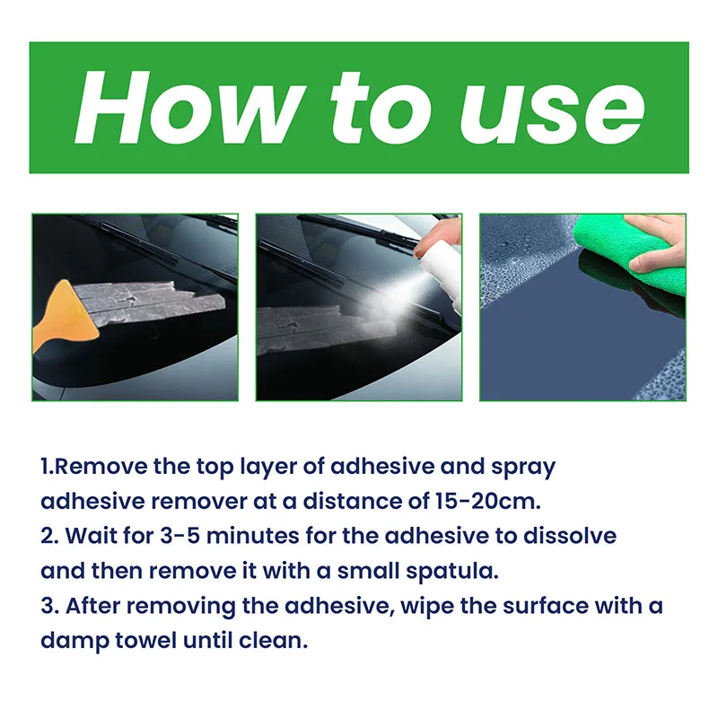 100ml Adhesive Cleaner Remover For Car Quick And Easy Sticker Remover Wall Sticker Glue Removal Car Glass Label Cleaner Dropship 3