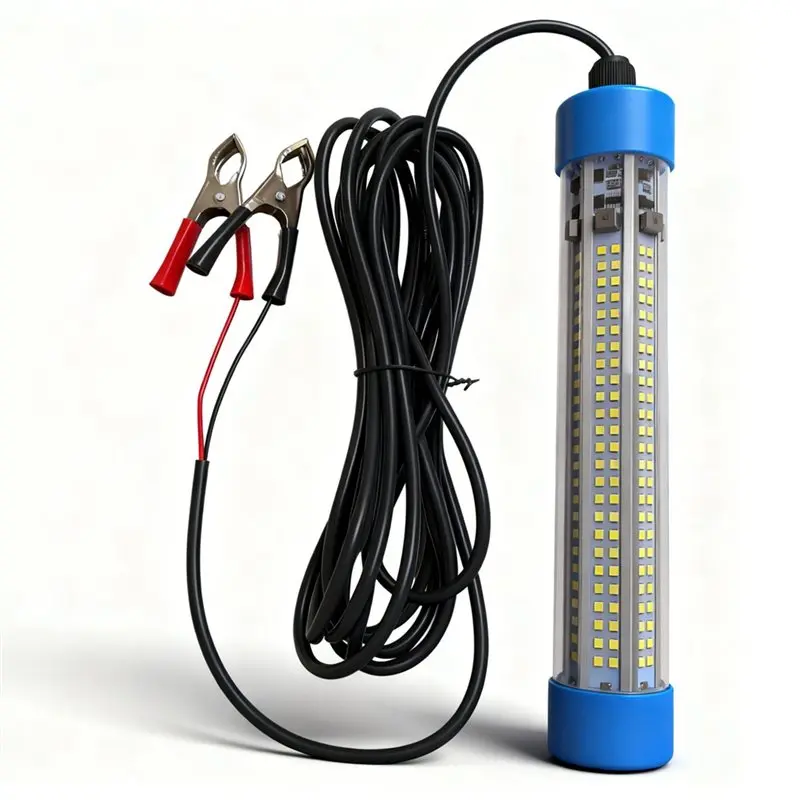 【인기】낚시등 50W 5000Lm LED 수중 12V 24V 방수 수중 야간등 보트 부두 얼음낚시용