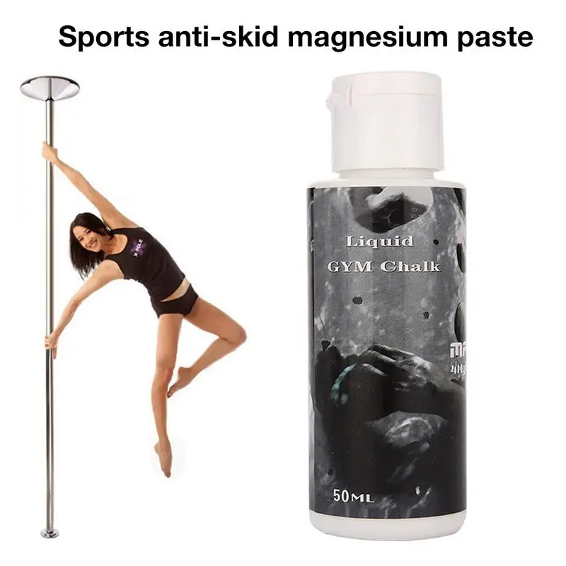 50ml Climbing Anti Skid Magnesium Block Sports Fitness Weightlifting Gymnastics Anti Skid Powder For Workout Cross Training