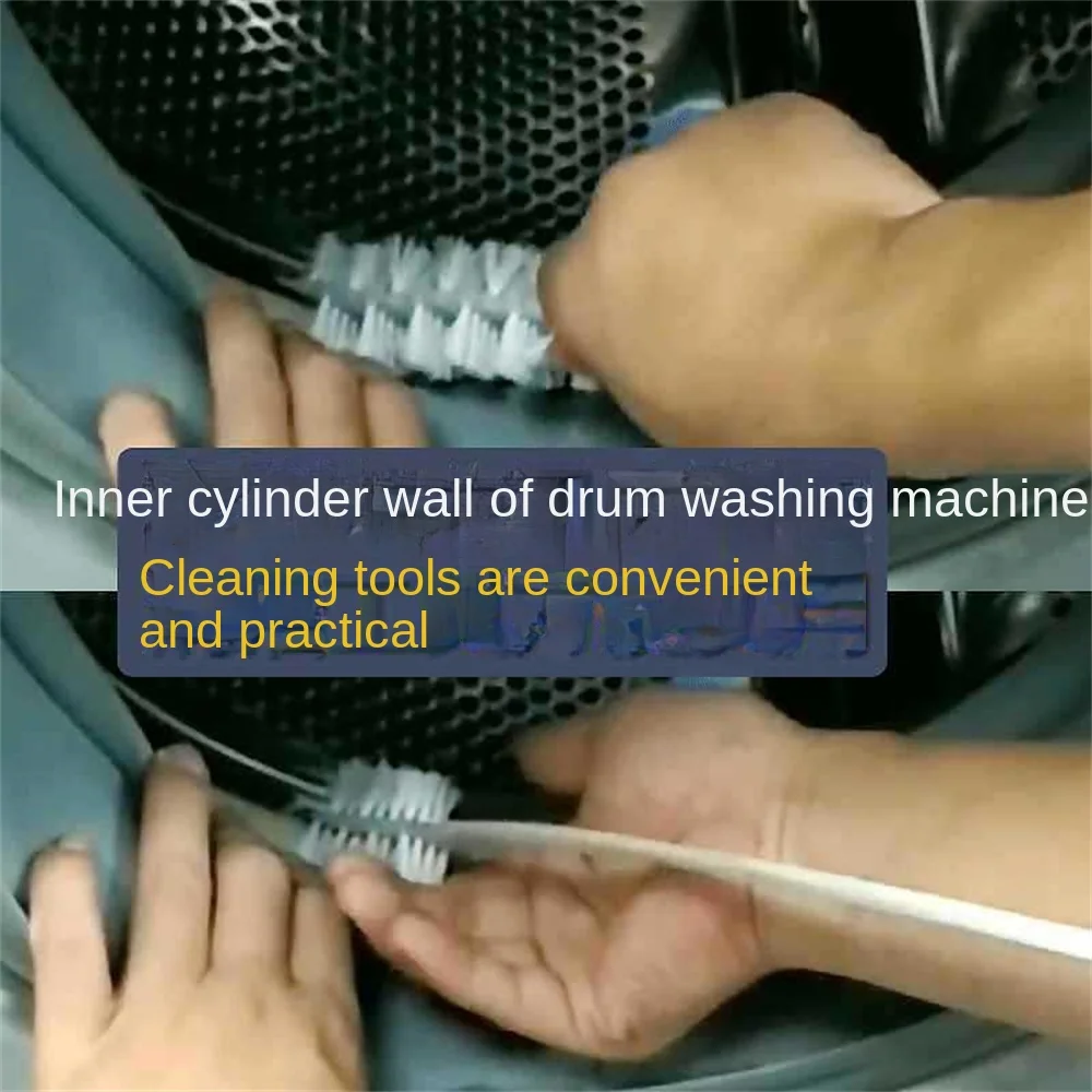 Dryer Cleaning Tool Nylon Flat High Temperature Resistant Reusable Simple Operation Cleaning Accessory Washing Machine Brush dryer cleaning tool