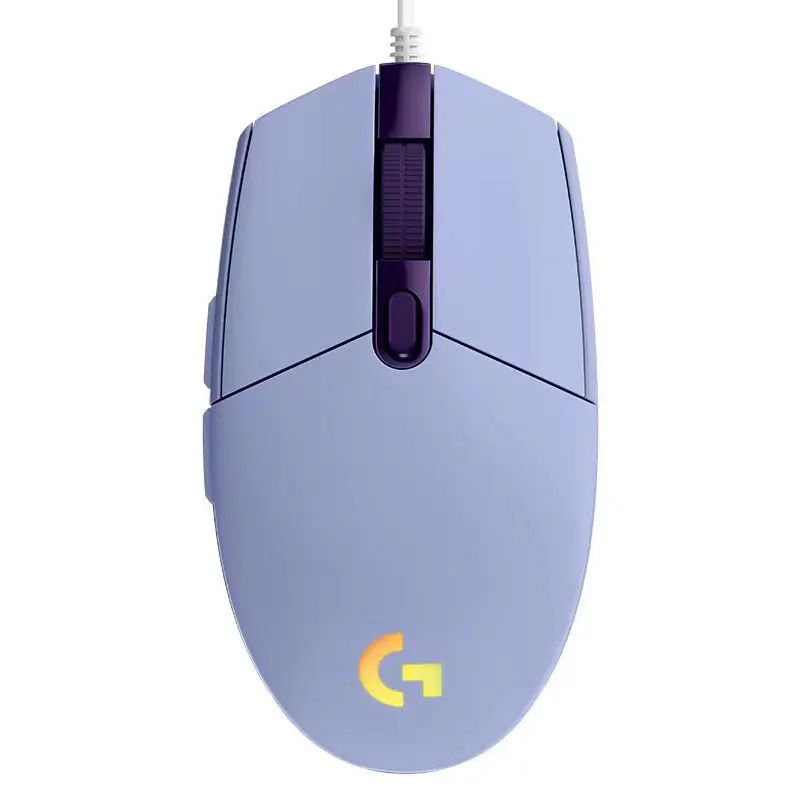 Second generation purple G102, G304, wireless mouse and wired mouse, gaming mouse gaming mouse