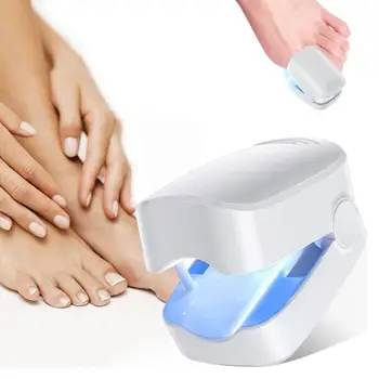 Dispositivo laser a LED per il trattamento dei funghi delle unghie per la pulizia dell'onicomicosi Carica USB 905nm Luce infrarossa 470nm Luce blu per salone di bellezza