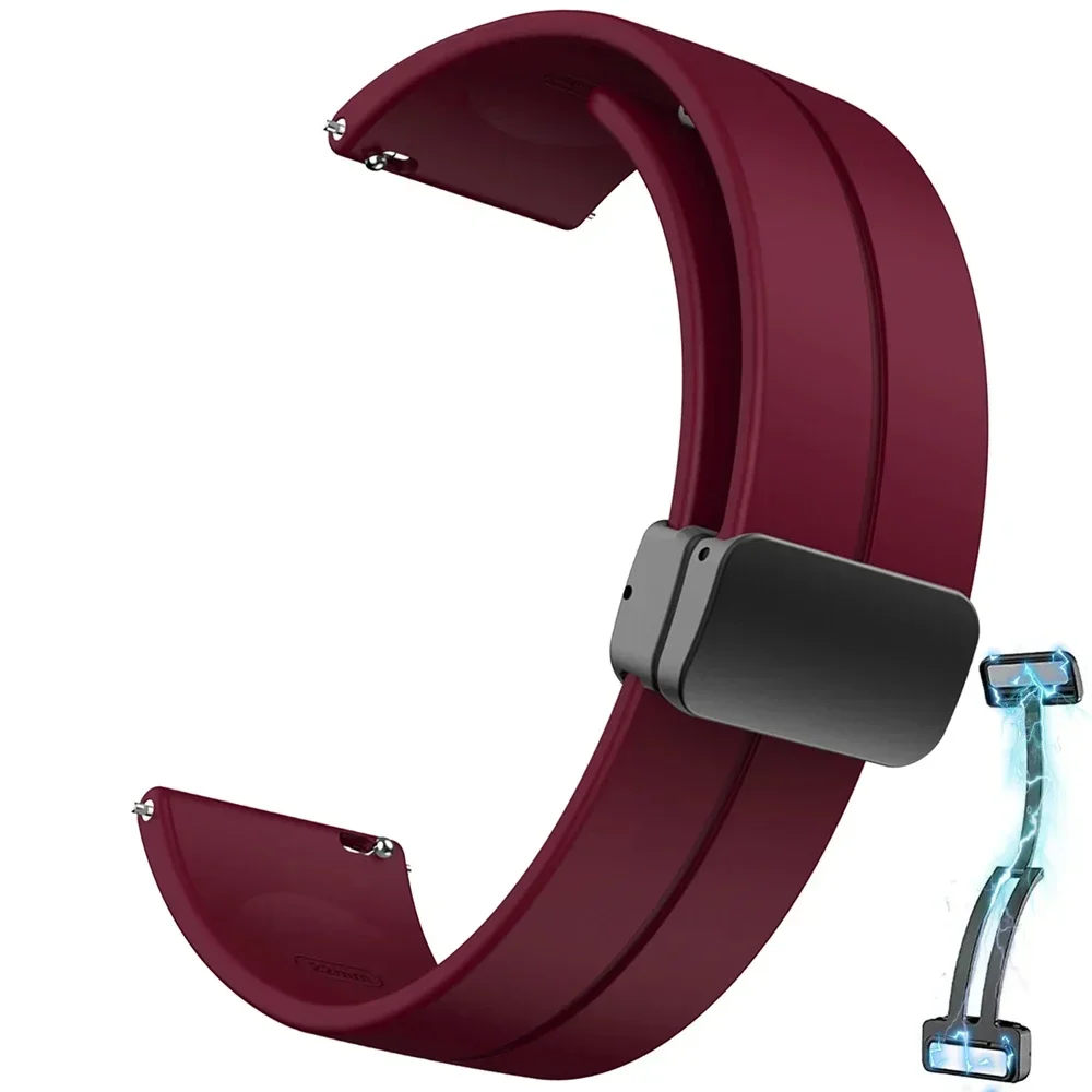 20 مللي متر 22 مللي متر المغناطيسي للطي مشبك حزام...