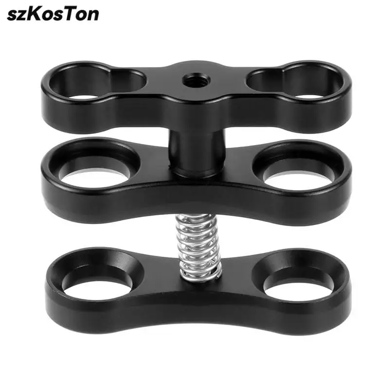 Aluminium Ball Clamp Halterung für Unterwasser Tauchen Licht Arme Tablett System Fotografie Tauchen Kamera Clip Adapter Halterung