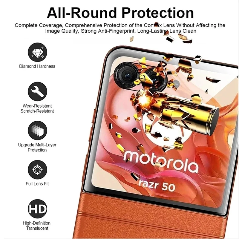 2-Pack 3D Curved Tempered Glass Screen Protector - Full Coverage, 9H Hardness
