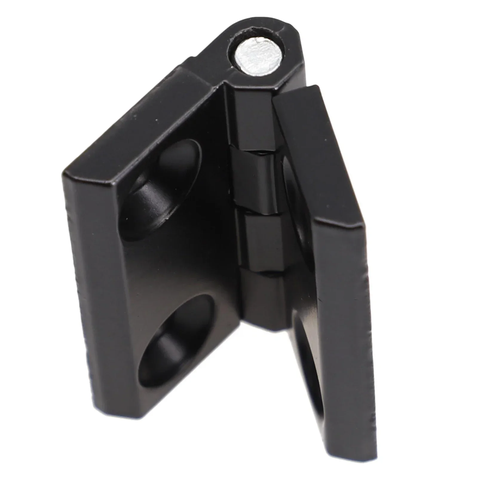 40/50/60mm Butt Hinges Metal Black Door Hinges Cabinet Aluminium Box Backflap Shed Door Hardware Accessories 1/2pcs cabinet door hinges