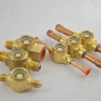 vitre de niveau de réfrigérant, équipement de réfrigération pour climatisation centralisée, accessoires de réfrigération 4