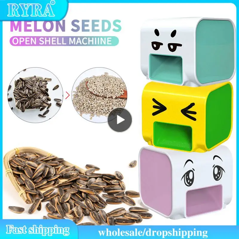 

Лущилка семян дыни, прочная эффективная удобная автоматическая электрическая машина для экономии времени для семян дыни, Случайная коробка, трендовые снэки Для дыни