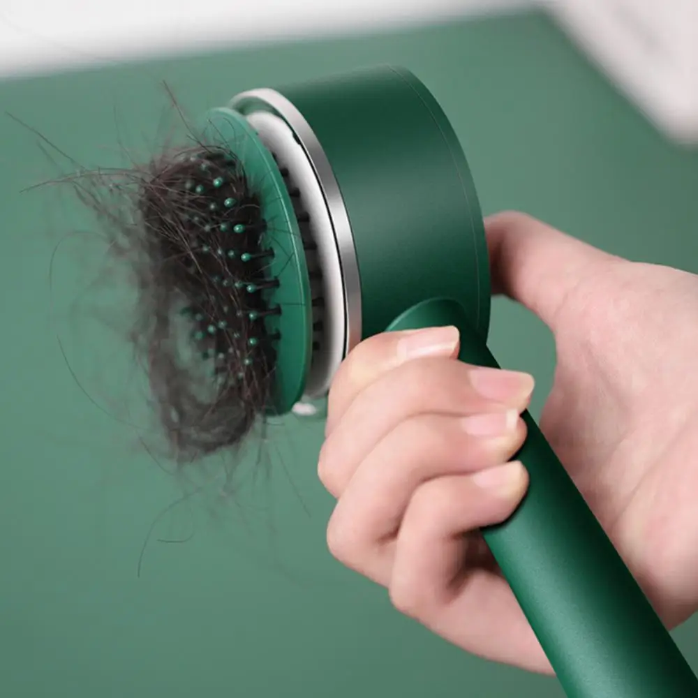 Description Picture 6 of itemSalon Combs Hairdressing Plastic Hair Comb Fluffy Hair Wide Teeth Air Cushion Combs Air Cushion Comb Hairdressing Styling Tools