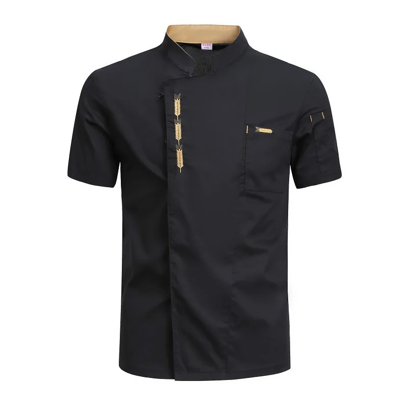 

Cook Jacket Catering Cooking White Shirt Restaurant Kitchen Chef T-shirt Baker Work Uniform Waiter Hotel Clothes Cafe Overalls