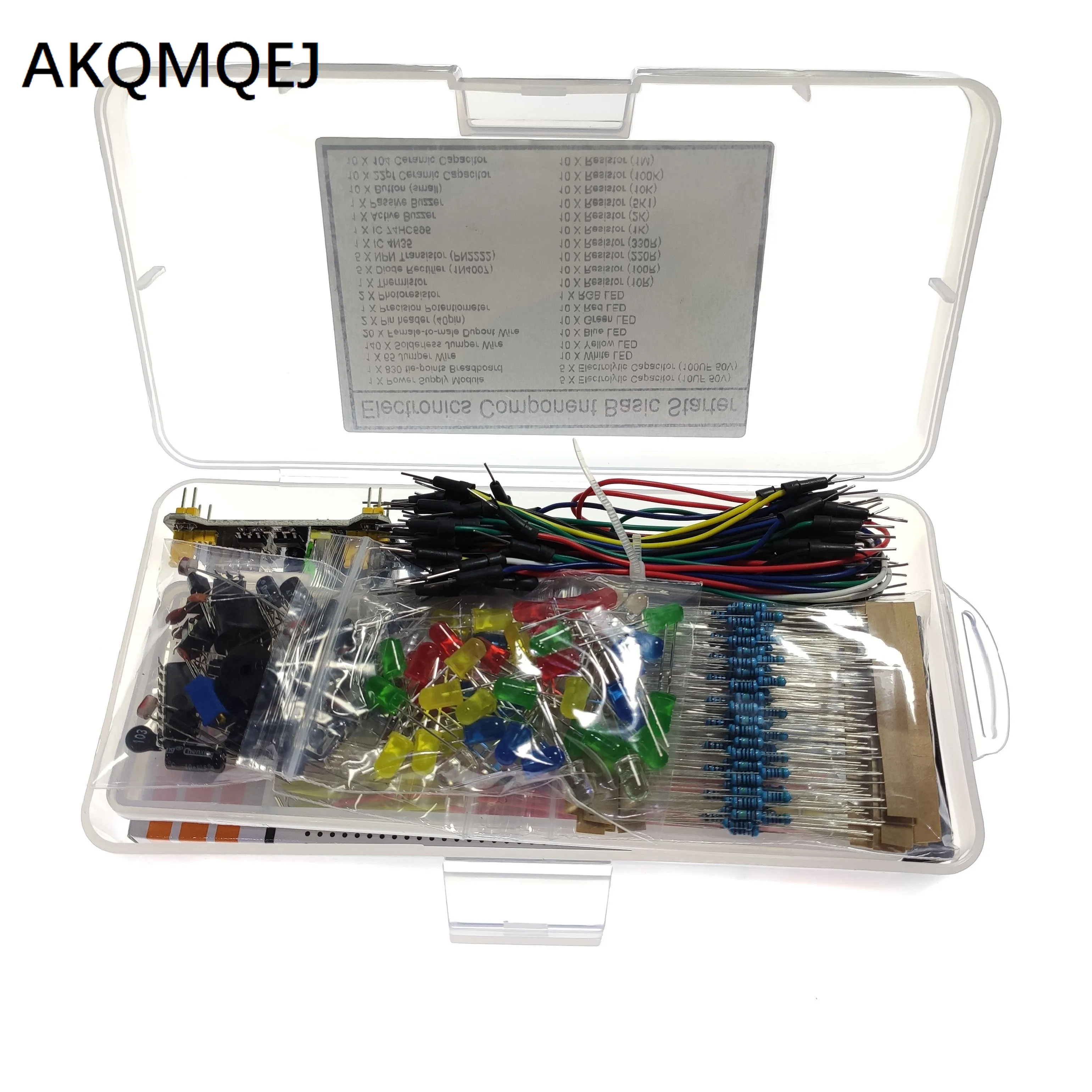Kit Breadboard Da 830 Pozzetti Per Uno R3 Componenti Elettronici Starter Pack Compatibile Con Ardui No