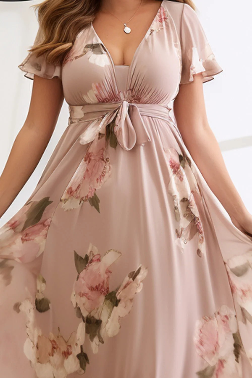 Plus Size Dusty Rose