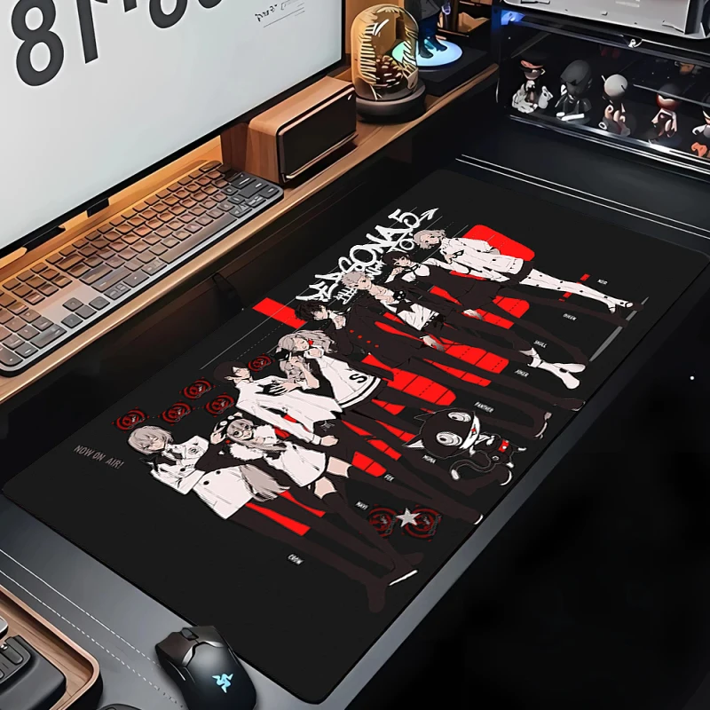 

Persona 5 Pc Gaming Accessories Large Anime Mouse Pad Gamer Rubber Non-slip Deskmat Desk Protector Kawaii Cute Keyboard Mousepad