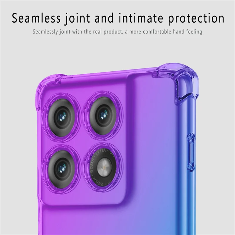 Shockproof Gradient TPU Case - Durable Protective Clear Cover
