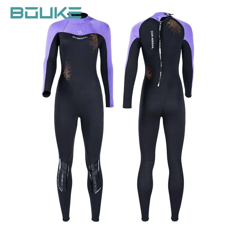 

3MM Neoprene Wetsuit Women's Professional Diving Suit Surfing Snorkeling Thick Wading Swimming Surfing Wetsuit