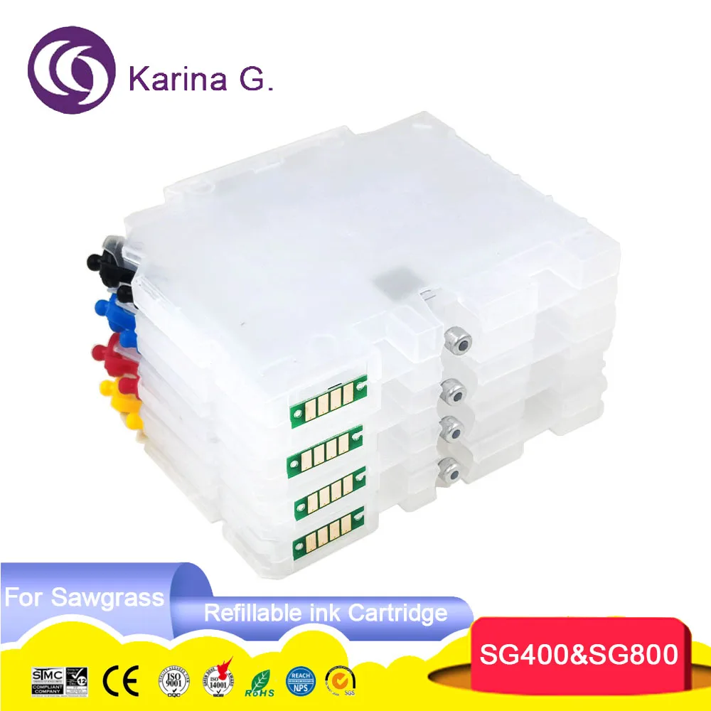 Premium Sublimation Color Refillable Ink Cartridge SG400 SG800 for Sublijet HD