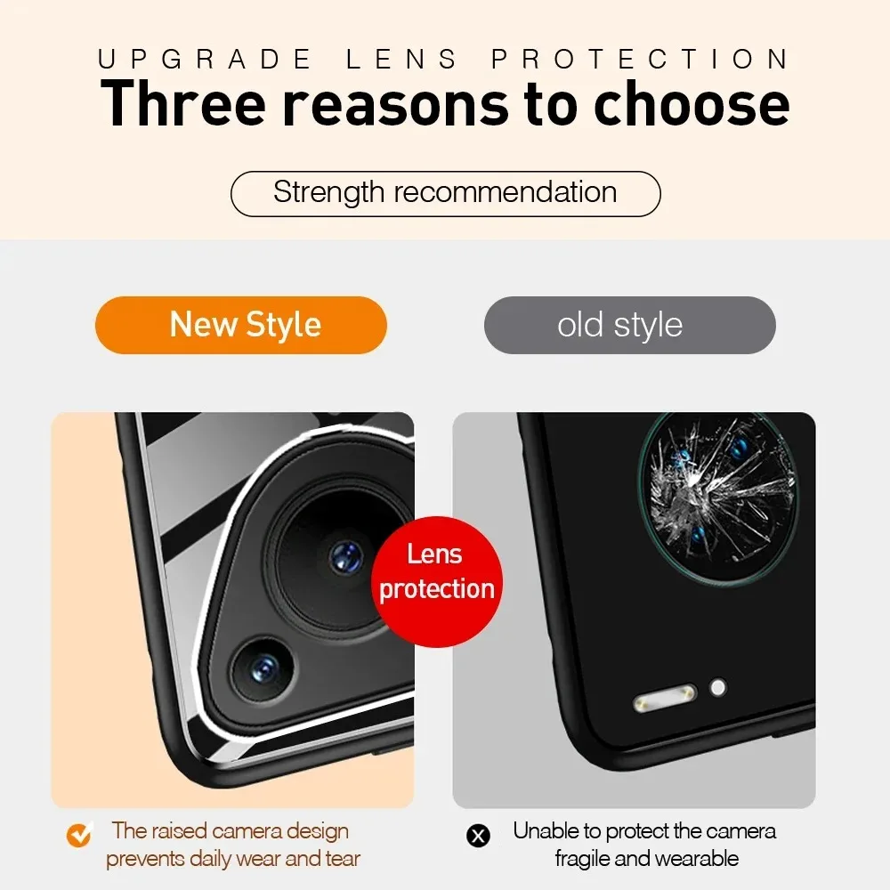Leather Texture Case For Huawei Pura 70 Ultra P70 P60 Pro Cover With Car Magnetic Suction Holder Coque Fundas Capa_voghion.com
