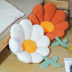 Cute Ins Flower Pillow Chair Back Cushion Plush Sofa Throw Pillows  Indoor Floor Pads Stuffed Doll Kids Birthday Gift Home Decor