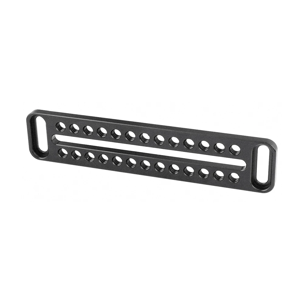 HDRIG Long Cheese Plate 1/4"-20 Mounting Platform for DSLR Camera Cage Kit DIY Configuration Photography Accessories (Universal
