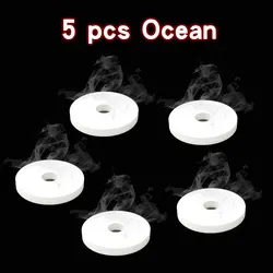 Alloy Car UFO Air Freshener with Long - Lasting Fragrance (5 Pcs Ocean)