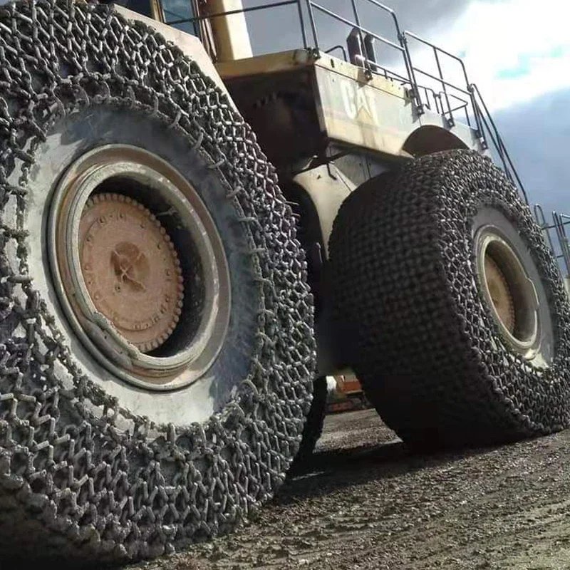 Furukawa Fl230 Wheel Loader Tire Chains 19.5-24