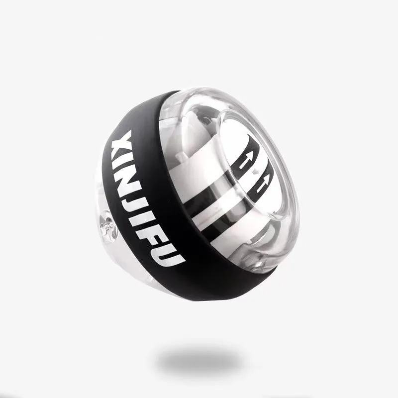 Self-Starting Colorful Lights Fitness Wrist Ball Arm Muscle Training Exercise Portable Grip Ball Fitness Arm Wrist Trainer